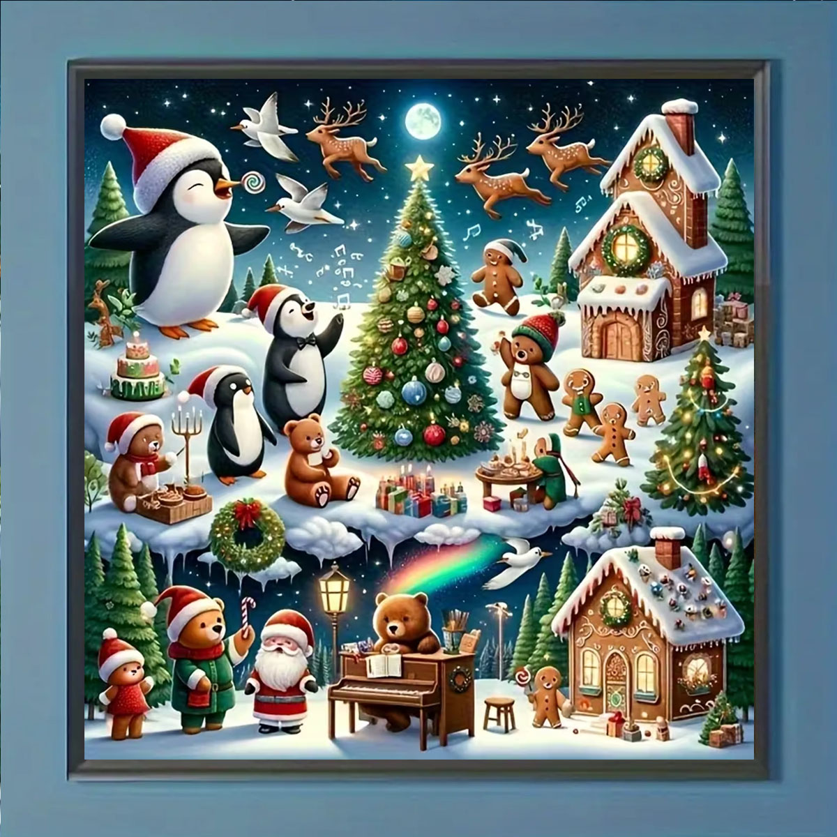 Embroidery H&M - 5D Diamond Painting Set, Colorful Circular