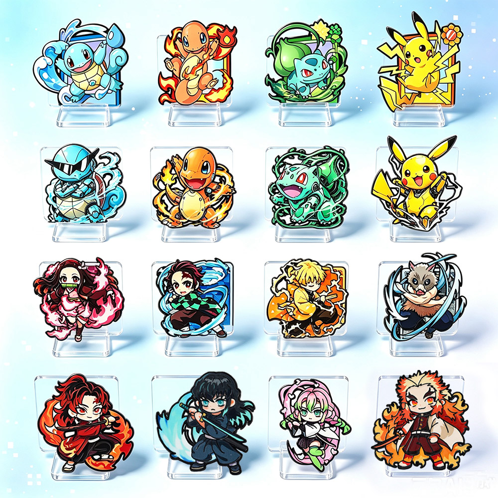 8Pcs Anime Pokemon & Demon Sla - Embroidery Reddit 评论和价格
