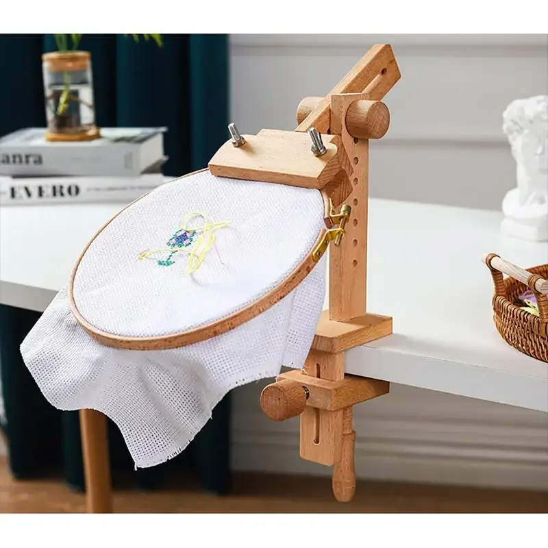 360° Rotation Adjustable Deskt - Embroidery Hoop Stand 评论和价格