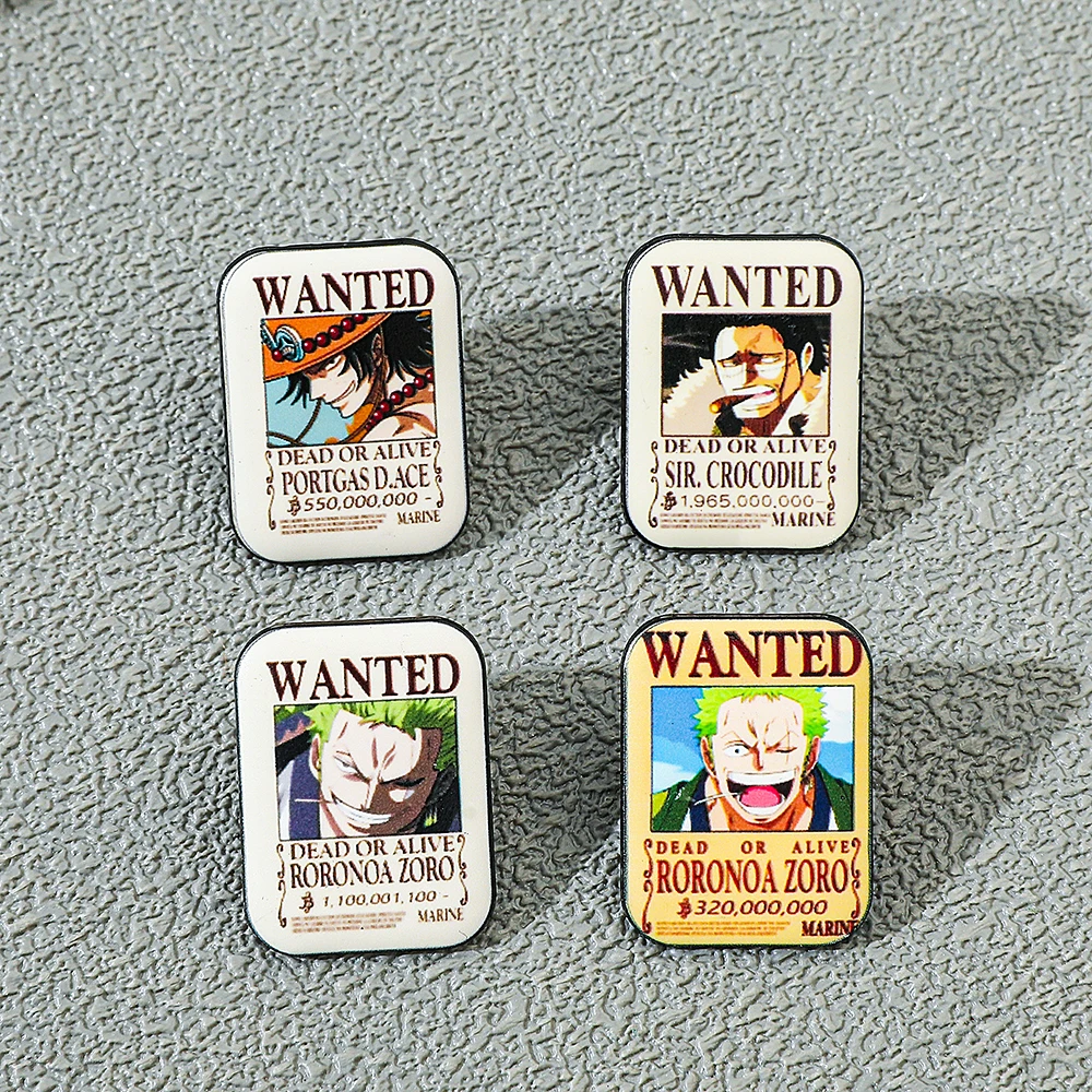 4 Pcs ONE PIECE Cartoon Anime  - Embroidery Reddit 评论和价格