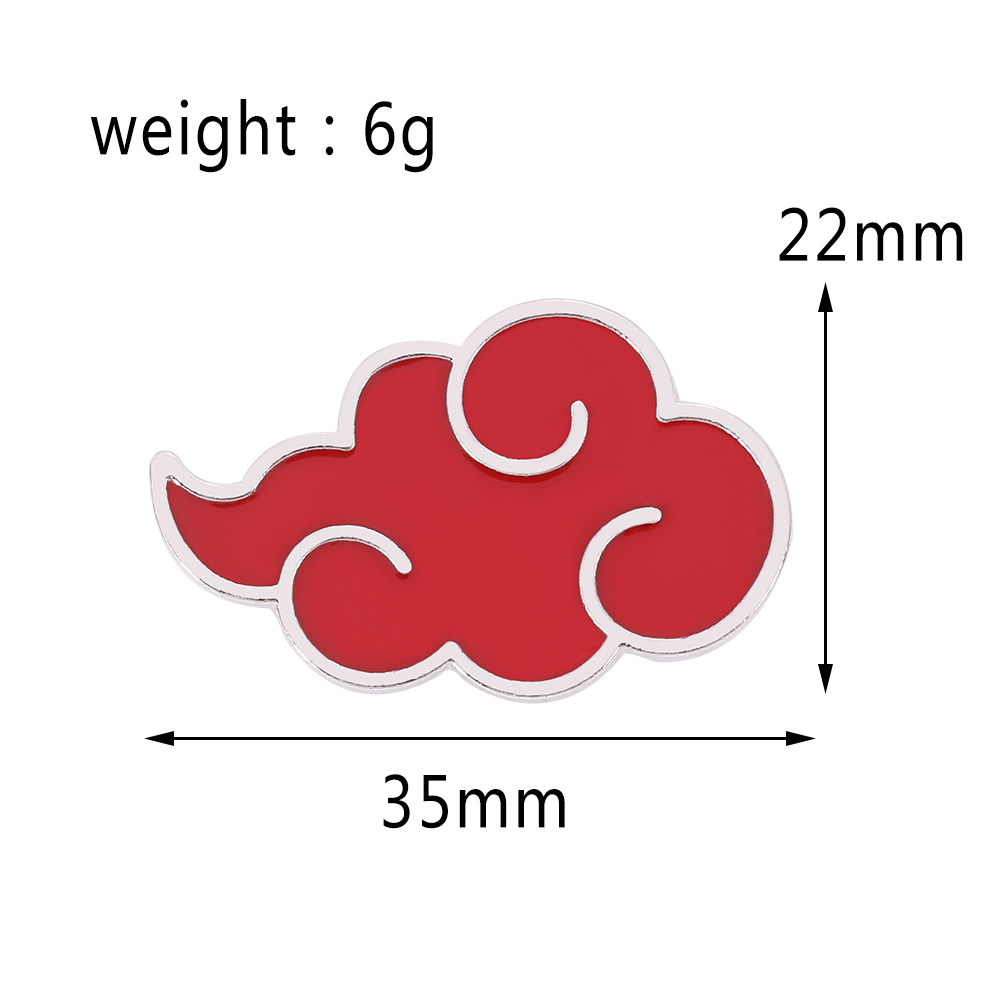 Naruto Akatsuki Brooch Pin Kon - Embroidery Reddit 评论和价格