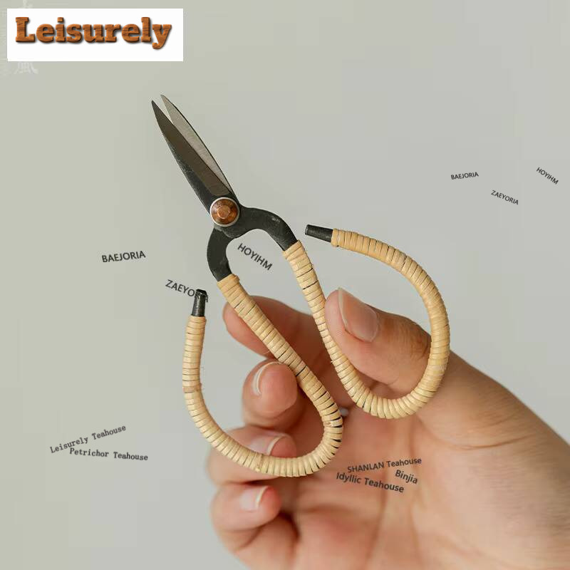 Hemp Rope Tea Bags Scissors Em - Embroidery Service 评论和价格