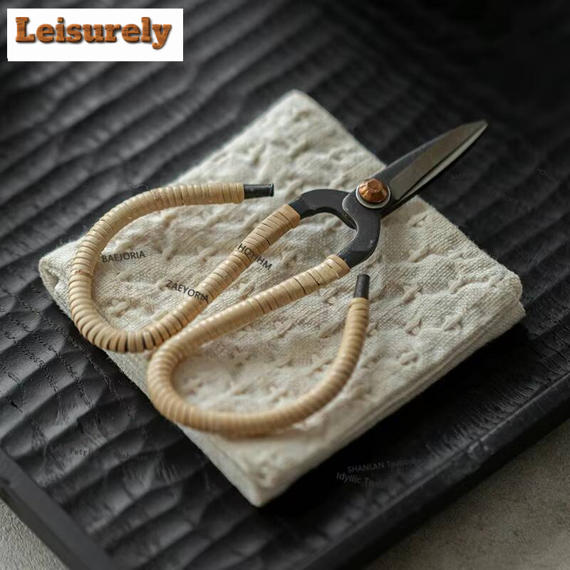 Hemp Rope Tea Bags Scissors Em - Embroidery Service 评论和价格