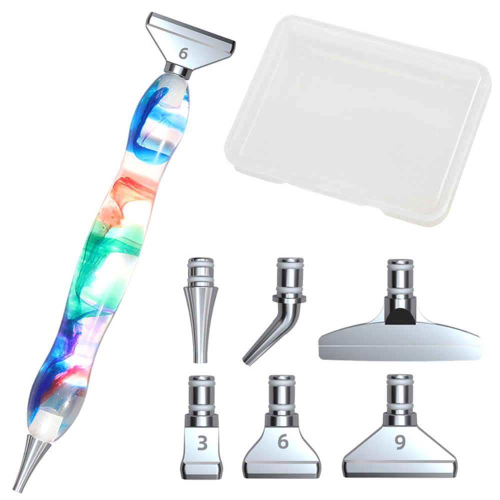 5D DIY Diamond Painting Pen 5D - Embroidery Needle Pen 评论和价格