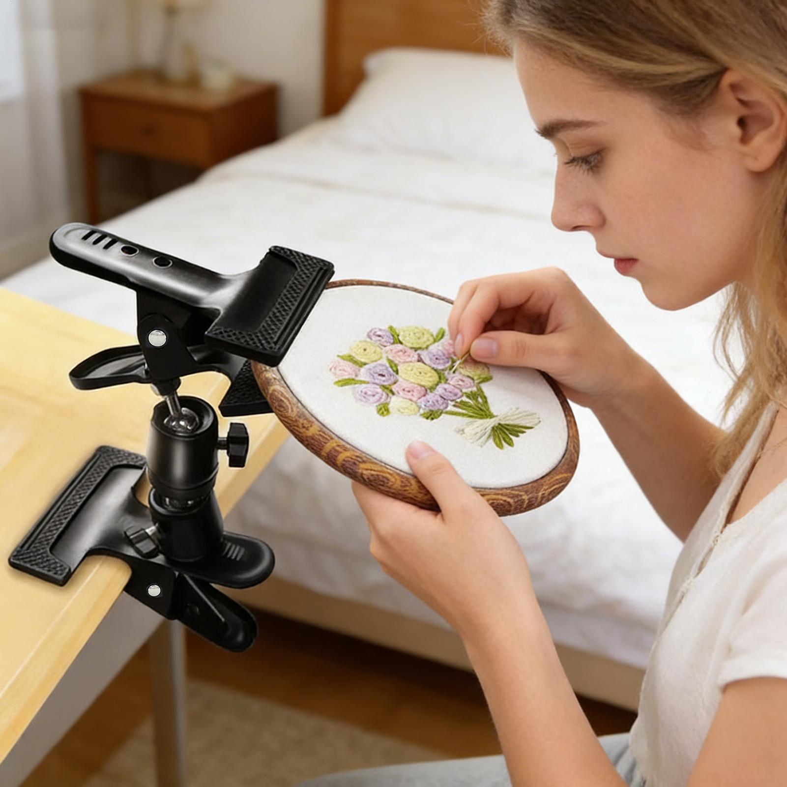 Embroidery Holder Heavy Duty A - Embroidery Hoop Stand 评论和价格