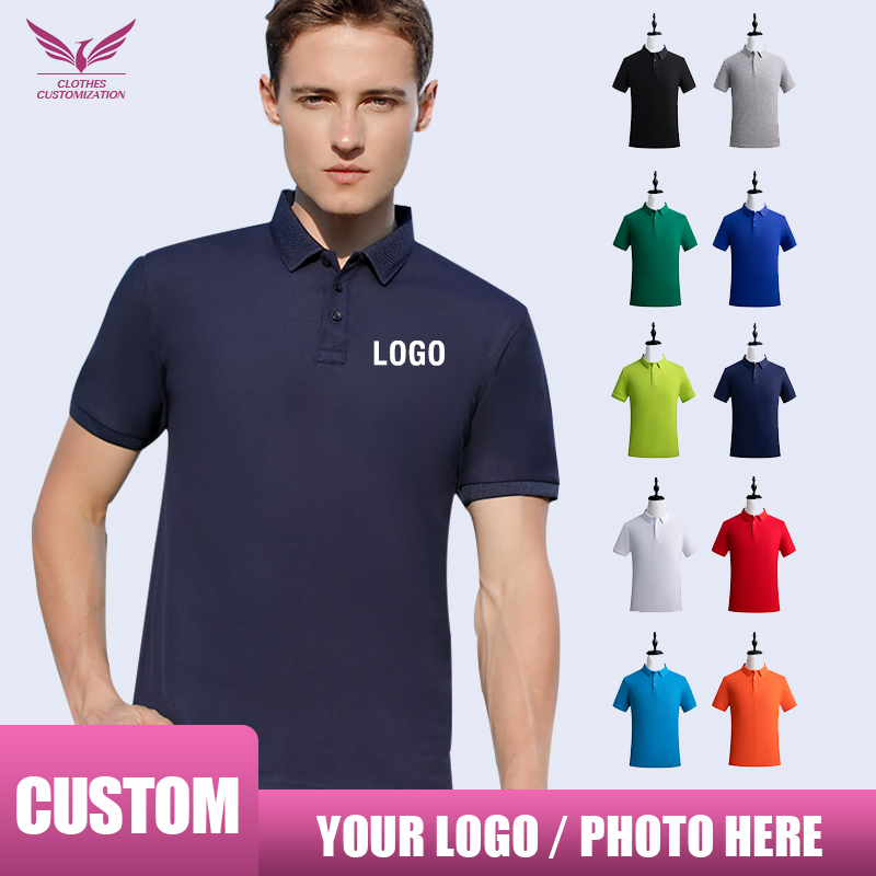 Personality Customization Polo - Embroidery Men Shirt 评论和价格