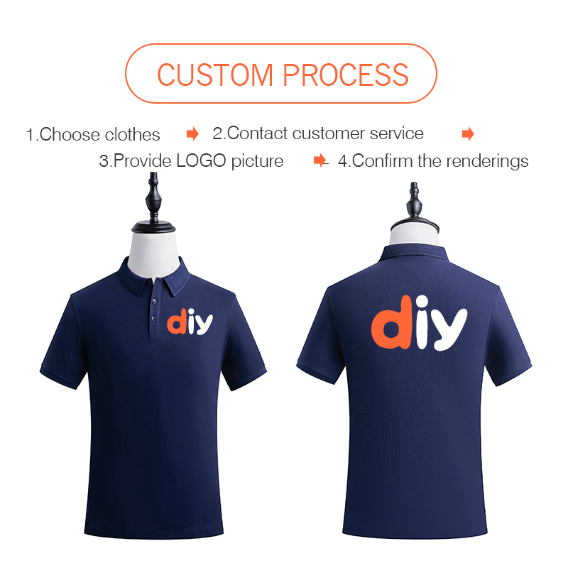Personality Customization Polo - Embroidery Men Shirt 评论和价格
