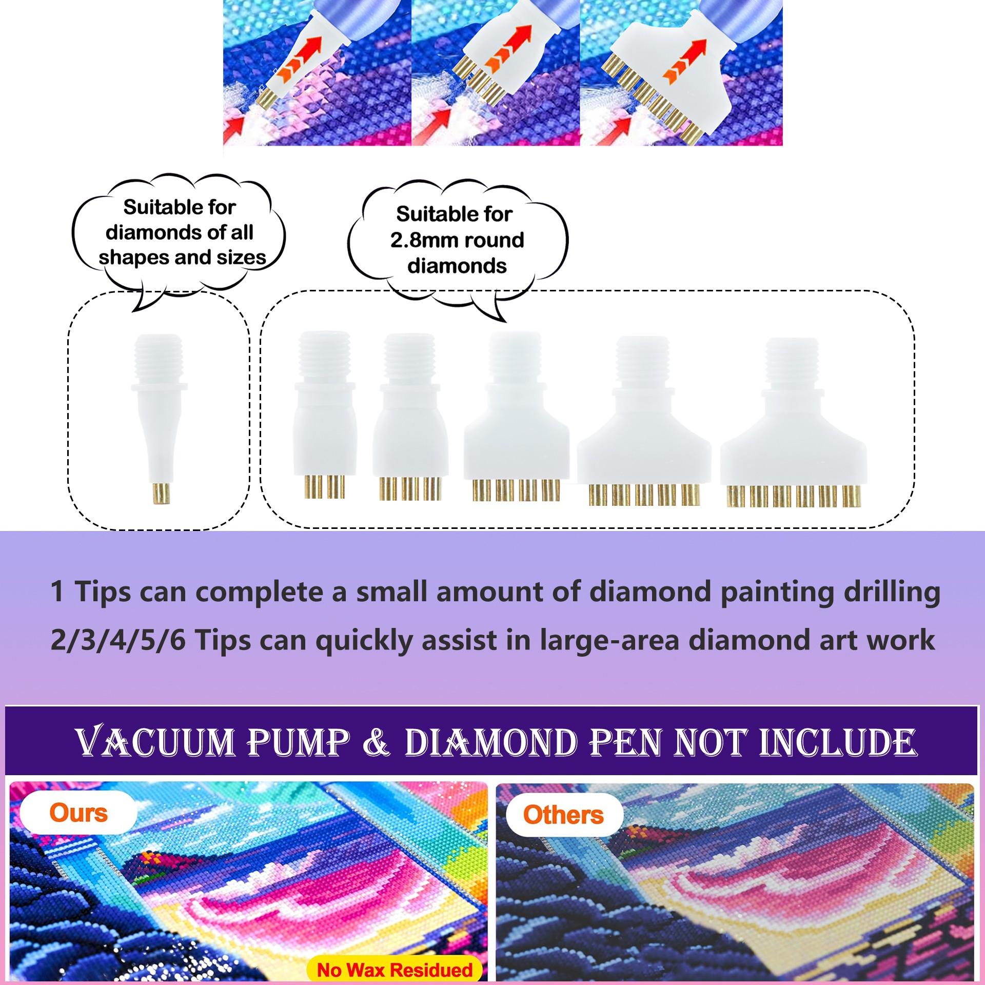 1/2/3/4/5/6 Diamond Painting V - Embroidery Needle Pen 评论和价格