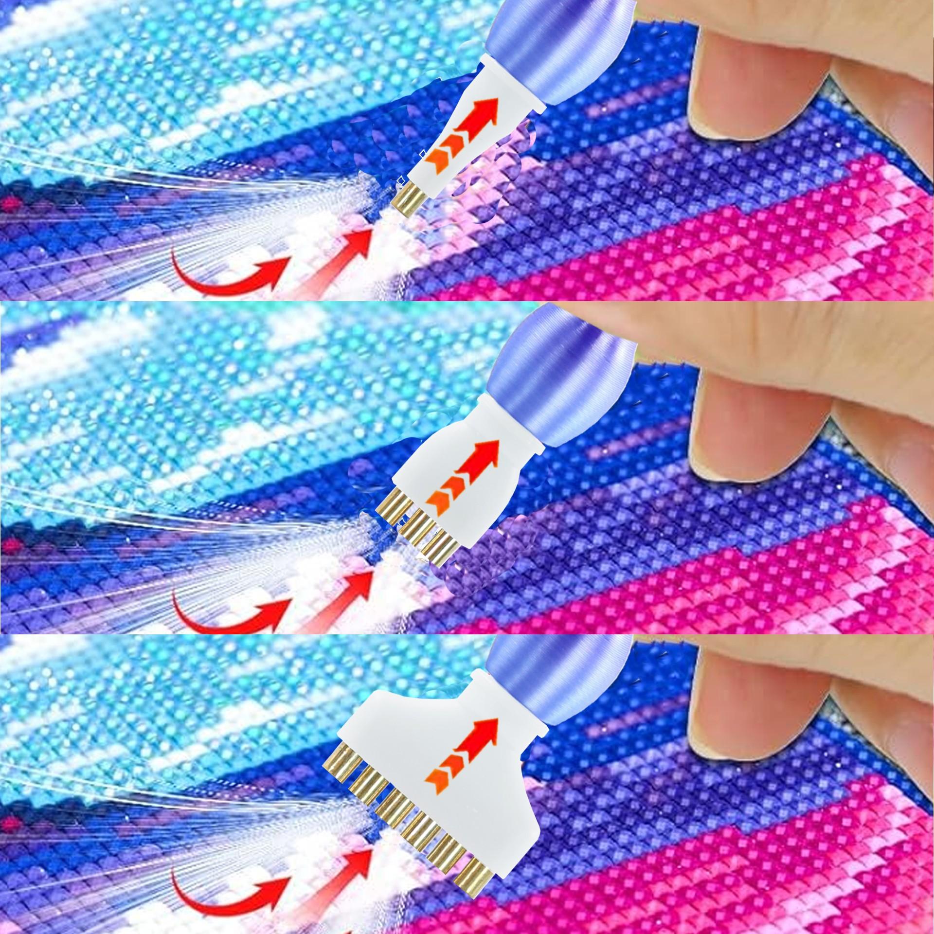 1/2/3/4/5/6 Diamond Painting V - Embroidery Needle Pen 评论和价格
