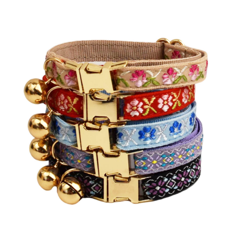 Personalized Logo Cat Collar C - Embroidery Name Designs 评论和价格