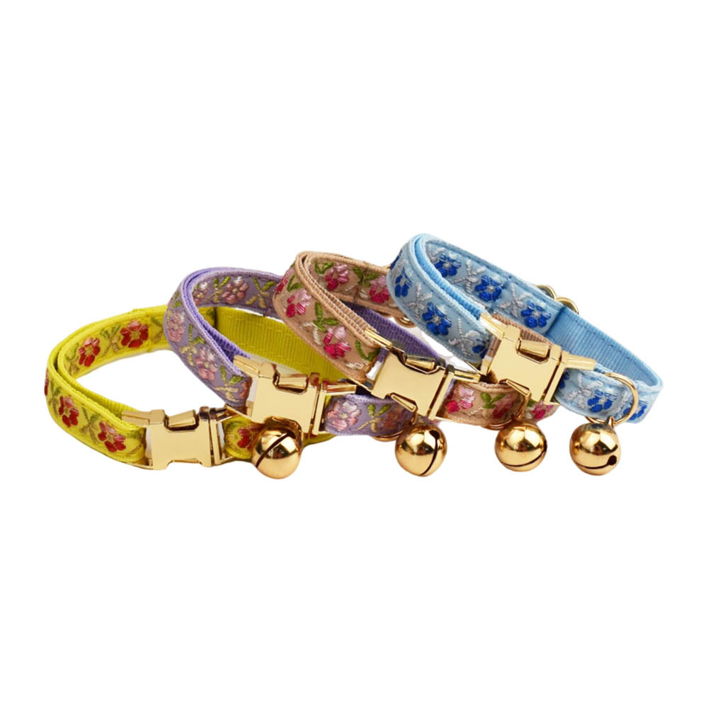 Personalized Logo Cat Collar C - Embroidery Name Designs 评论和价格