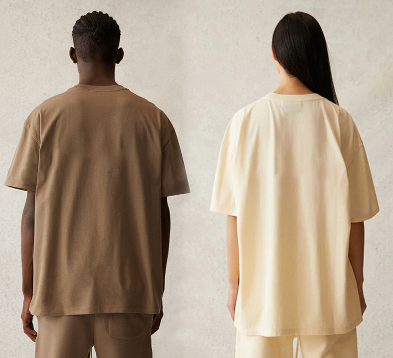 DIY Custom LOGO Thick Neck Dro - Embroidery Cotton Shirt 评论和价格