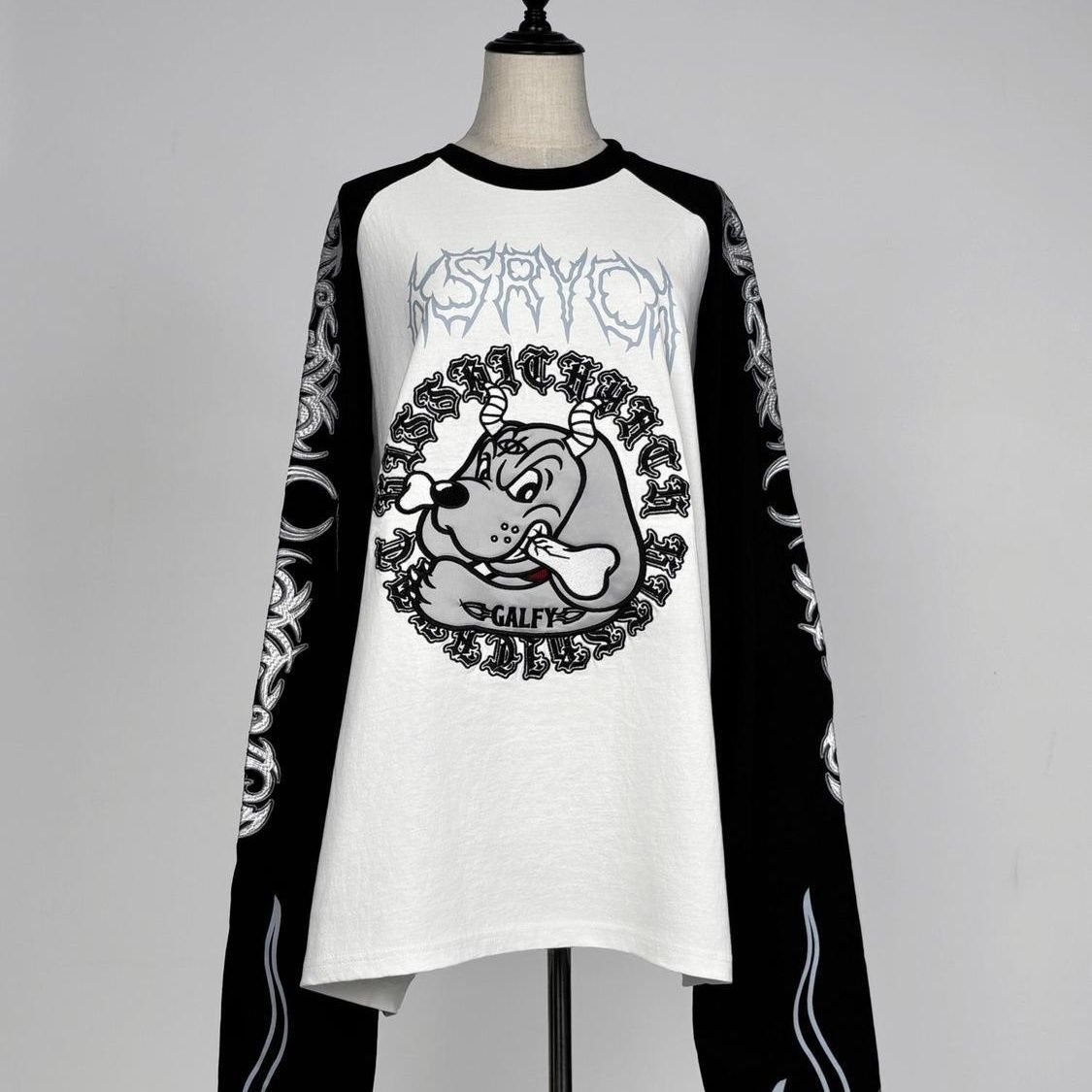 Y2K Japanese Harajuku Streetwe - Embroidery Cotton Shirt 评论和价格