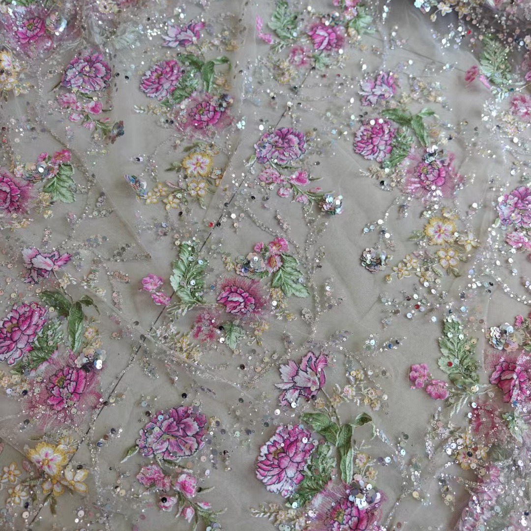 1M 120Cm Wide Luxury Beaded La - Embroidery Needle Pen 评论和价格