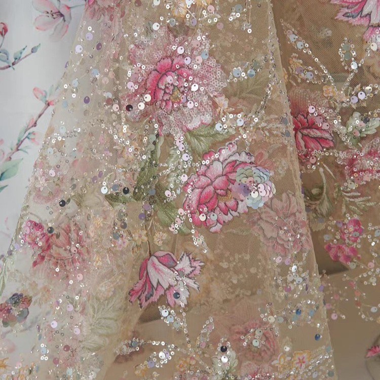 1M 120Cm Wide Luxury Beaded La - Embroidery Needle Pen 评论和价格