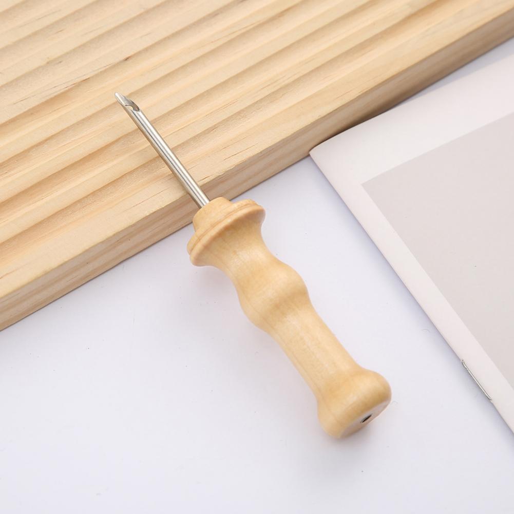 Embroidery Needle Wooden Handl - Embroidery Needle Pen 评论和价格