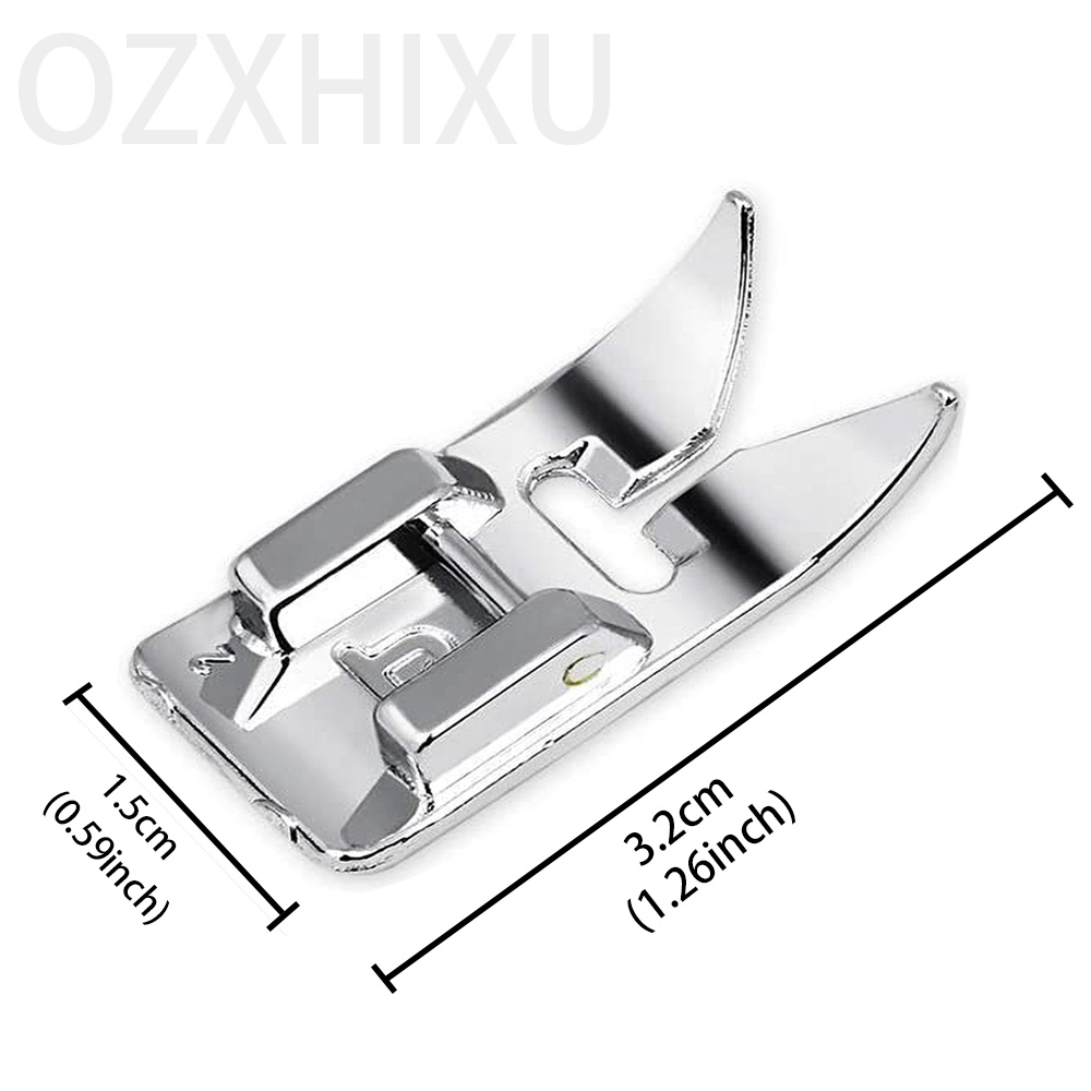 1pc Sewing Machine Presser Foo - Embroidery Zig Zag Stitch 评论和价格