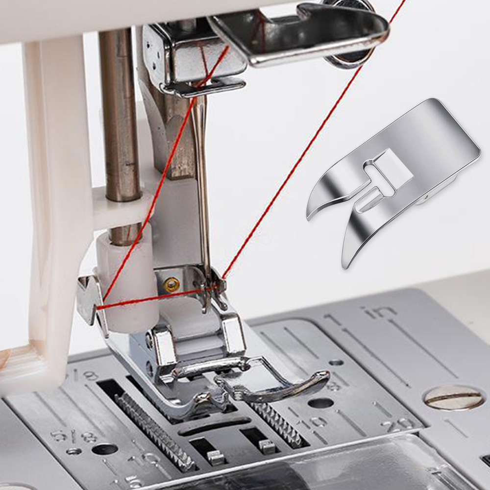 1pc Sewing Machine Presser Foo - Embroidery Zig Zag Stitch 评论和价格