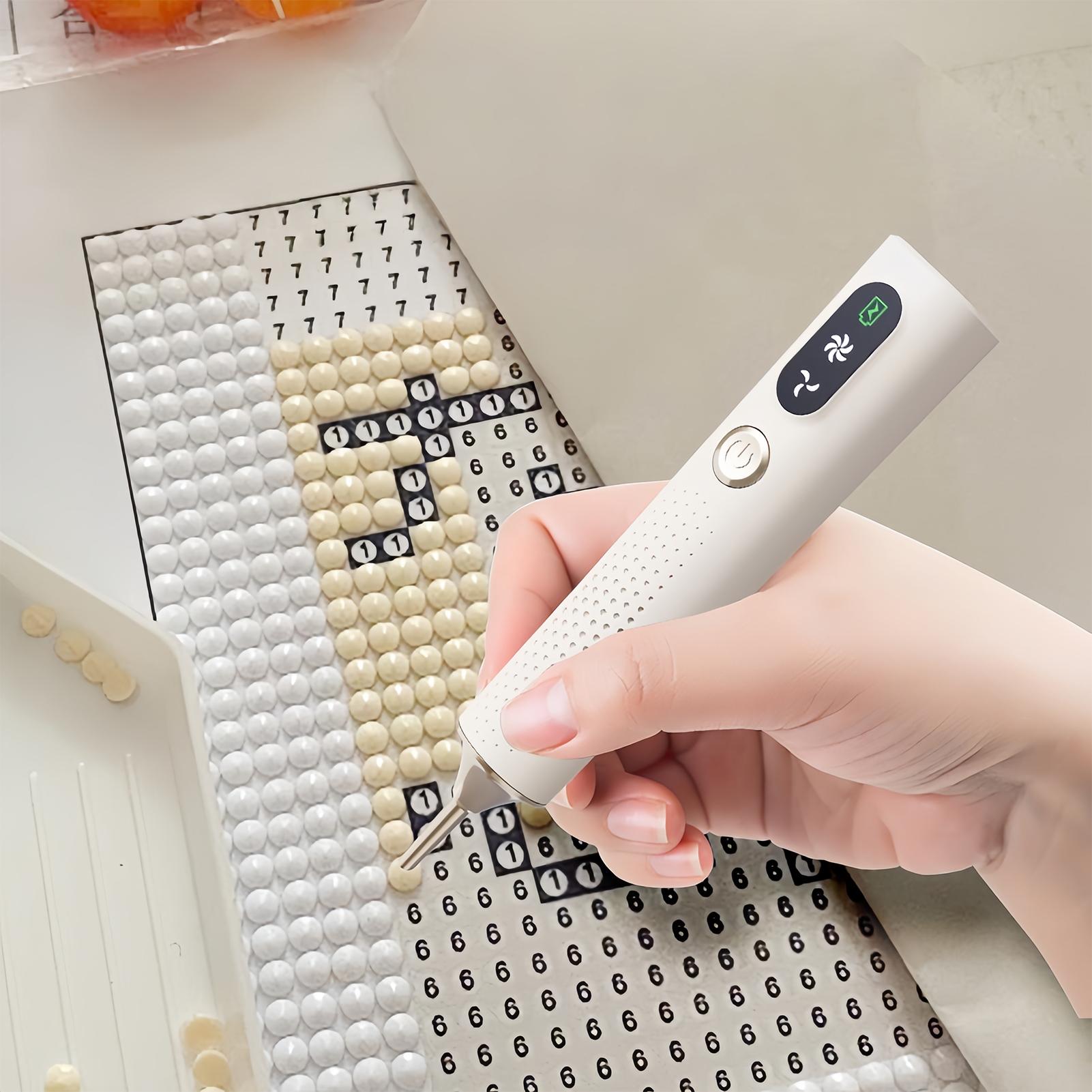 Rechargeable Wireless Diamond  - Embroidery Needle Pen 评论和价格