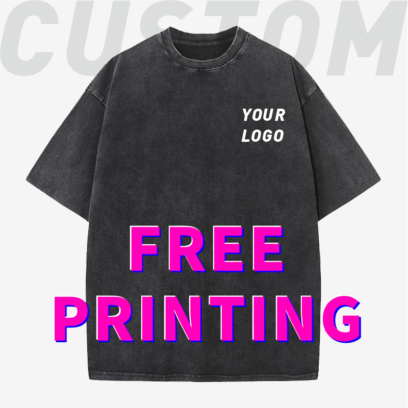 Customized T-shirts free print - Embroidery Cotton Shirt 评论和价格